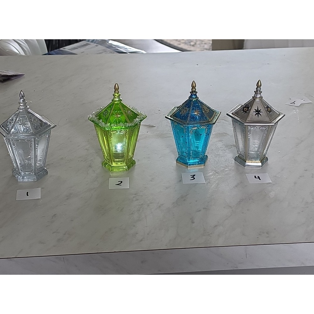Handmade Resin Tea Light Holder With Lid